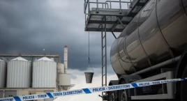 Wypadek przy pracy w Lubieniu Kujawskim. Pracownik s…
