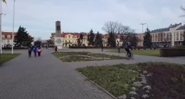 Parking podziemny również jako schron pod Placem Wol…