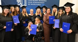 Rozdanie dyplomów w PANS we Włocławku [ZDJĘCIA]