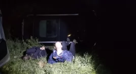 Policyjny pościg na DK91 zakończył się w rowie!