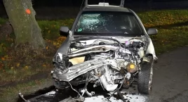 Nocny wypadek w Kościelnej Wsi. 26-latek kierujący o…