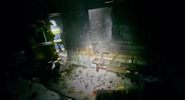 Pożar domu w powiecie włocławskim