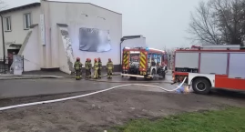 Pożar budynku po dawnym Face Clubie we Włocławku. No&hellip;