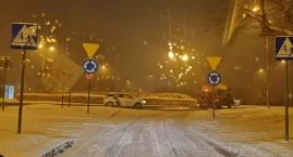 Remont ronda we Włocławku przy zaporze na Wiśle. Wie&hellip;