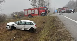 Zderzenie czterech pojazdów w regionie