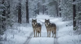 Wilki we Włocławku i okolicy. Drapieżniki widywane s&hellip;