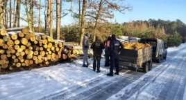 Straż Leśna i policja razem w terenie. Chodzi o drewno, śmieci i porządek