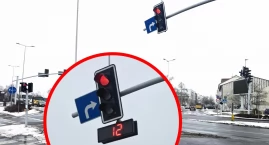 Liczniki na światłach we Włocławku? Miasto tłumaczy decyzję