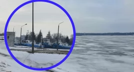 Lód na Wiśle pod Włocławkiem. Drony w akcji, osiem l&hellip;