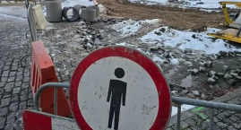 Utrudnienia we Włocławku: Zamknięte skrzyżowanie w centrum