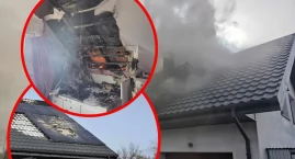Groźny pożar w Dobrem w powiecie radziejowskim. Dach&hellip;