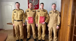 Nowe dowództwo w JRG 1. Straż Włocławek z kolejnymi awansami