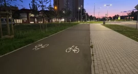 10 ulic we Włocławku z nowymi ścieżkami rowerowymi