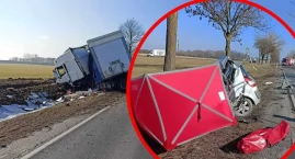 Tragiczna czołówka w regionie. 40-latek zginął po zd&hellip;