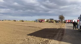 Groźny wypadek w Woli Skarbkowej. Autobus szkolny zd&hellip;