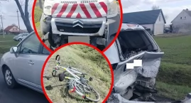 Trzy pojazdy zderzyły się na DK62. Rowerzysta unikną&hellip;