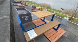 Majówka Włocławek: Nowe ławki grillowe na bulwarach &hellip;