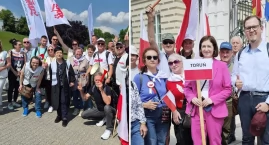 Marsz Razem dla Polski i Polaków. Wsparcie z Włocław&hellip;