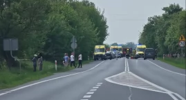 Śmiertelny wypadek w Głogowie. 7 rannych w tym pięci&hellip;
