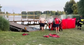 Tragedia na jeziorze. Mężczyzna wskoczył do wody i j&hellip;