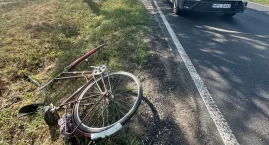 Śmiertelny wypadek w Trzaskach. 50-letni rowerzysta &hellip;