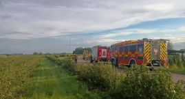 Motocyklista zderzył się z autem w Krukowie w gminie Choceń