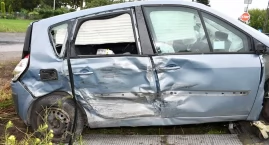 Zignorował znak STOP. Troje osób, w tym dwoje dzieci&hellip;