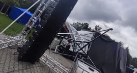 Scena Freshland Festival we Włocławku runęła przez silny wiatr. Co dalej z imprezą?