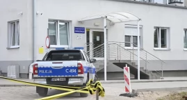 Trzy radiowozy przed szpitalem we Włocławku. Rudnick&hellip;