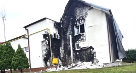 Pożar komendy straży PSP w Radziejowie. Straty sięgn&hellip;