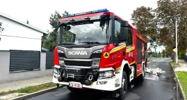 Pożar przy ul. Leśnej we Włocławku. 9 pojazdów straż&hellip;