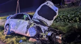 Nocna akcja służb w Baruchowie. 38-latka wypadła vol&hellip;