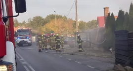 Pożar znanego lokalu przy DK91 pod Włocławkiem. Na m&hellip;