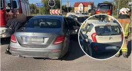 Dwa auta zderzyły się w Nowym Witoszynie. Na miejscu&hellip;
