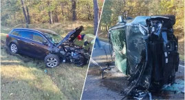 Wypadek na DK62 pod Włocławkiem. Trzy osoby w szpita&hellip;