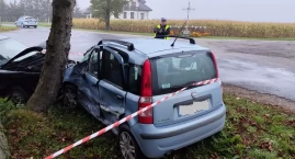 Zderzenie na skrzyżowaniu. Chwilę później oba auta u&hellip;