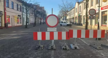 Ruszyła przebudowa 3 Maja. Ulica zamknięta na osiem miesięcy?