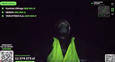 Łatwogang przejechał przez powiat włocławski. Nocą czekali na niego fani. Jakie miejscowości odwiedził?
