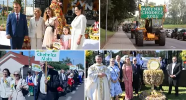 5 dożynek w weekend w powiecie włocławskim! Gwiazdy na scenach, ale bohaterowie byli inni. Zdjęcia