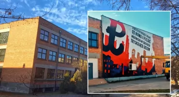 Baczyński na wielkiej ścianie we Włocławku. Nowy mural już powstaje