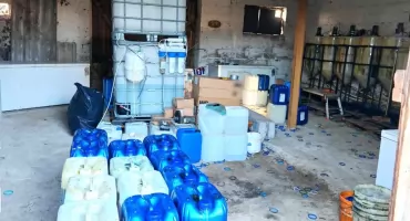 Laboratorium narkotykowe w powiecie włocławskim zlikwidowane. Video